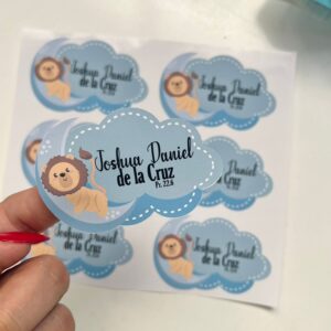 15 Stickers troquelados personalizados