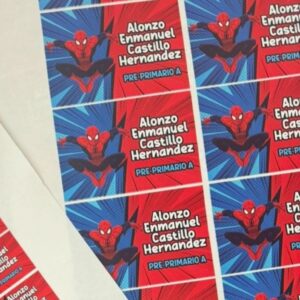 18 Stickers rectangulares 2x3 pulgadas